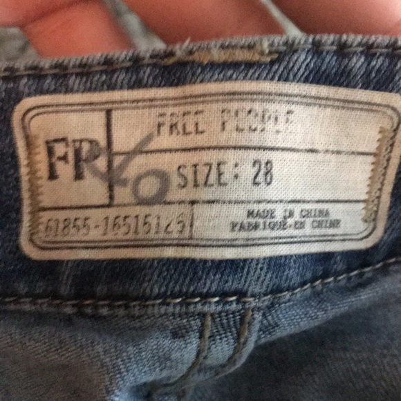 Free People Blue Denim Women Jeans Overalls - Picture 15 of 16